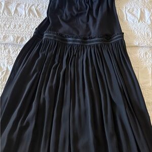 Elegant Black Maxi Dress DKNY